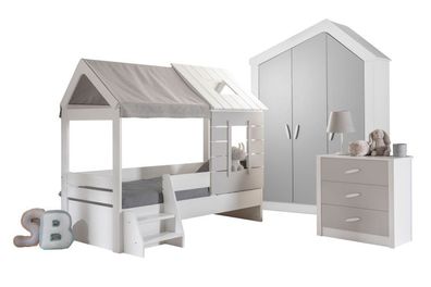 Caploonba WHITE HOUSE Kinderzimmer 4-teilig