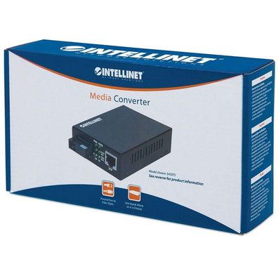 Intellinet Medienkonverter Gigabit SFP 100m