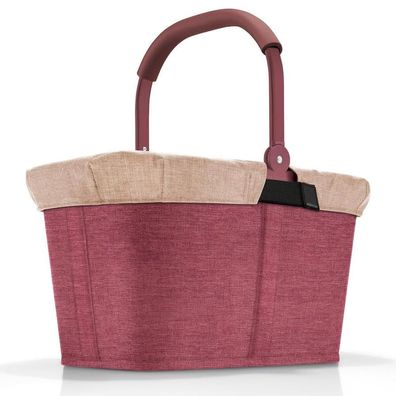 reisenthel Set Carrybag mit Cover BPBK, twist maroon + twist coffee, Unisex