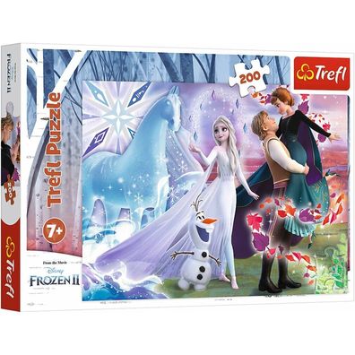 TREFL Puzzle Ice Kingdom: die Welt der Schwestern 200 Teile