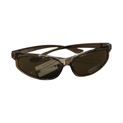 Vereinigte Farben der Sonnenbrille Braun Wraparound Unisex