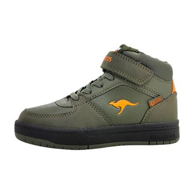 KangaRoos K-CP Bound Mid EV 10179 Grün militarygreen/orange 8090