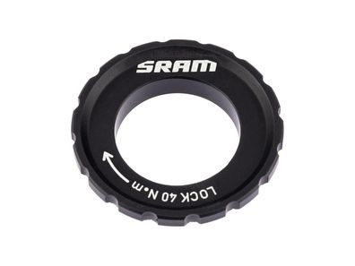 SRAM Lockring SB-verpackt, Befestigungsschraube mi schwarz