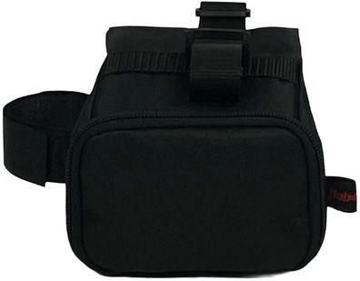 Haberland Sattelstütztasche "Schlosskette"Schwarz, Schnallen