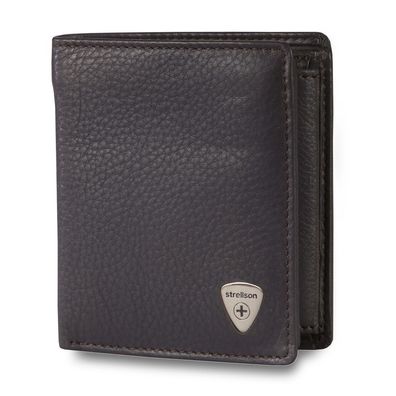 Strellson Harrison Reno Minigeldbörse 4010001046-702, dark brown, Herren
