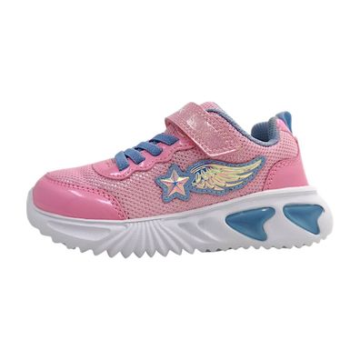 Geox Assister J55E9B-0ASKN/CE8E4 Rosa pink/lt. sky CE8E4