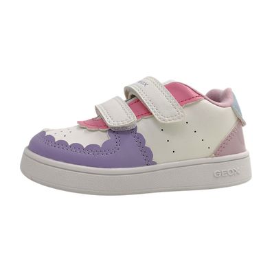 Geox Eclyper B555MA-000BC/C1R8S Weiß White/Lilac