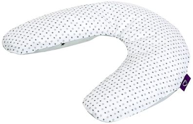 Träumeland Baby Seitenlagerungskissen T041014 Grau Stars