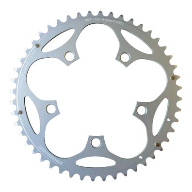 Stronglight Kettenblatt Type S 110mm LK 48 Zähne 5-Arm außen 9 / 10fach silber