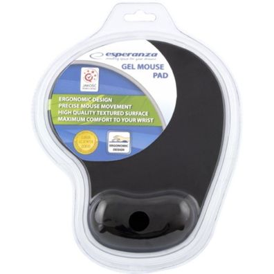 Esperanza EA137K Mauspad Schwarz