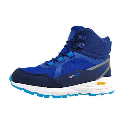 Trollkids Skarvan Hiker Mid XT 701-139 Blau poo+alpine blue/dkindigo
