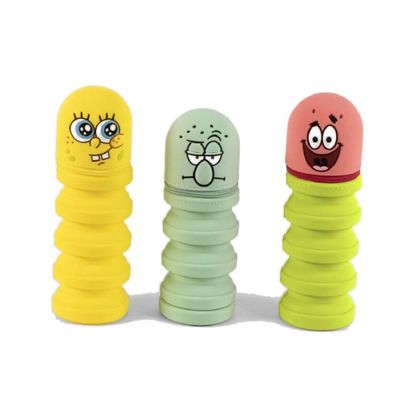 SpongeBob Schwammkopf Silikon Federmäppchen ältere Kinder Display
