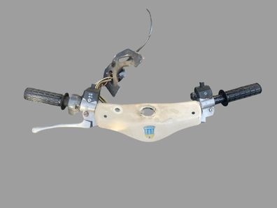 Original MZ ES 125,150-1 Lenker mit Lenkerabdeckung und Armaturen links u rechts