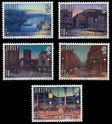 JERSEY 1981 Nr 257-261 postfrisch SB95D56