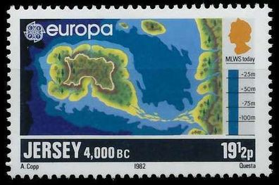 JERSEY 1982 Nr 281 postfrisch SE66AD2