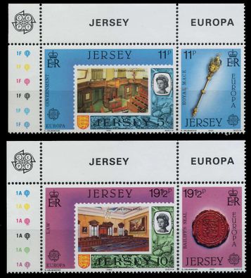 JERSEY 1983 Nr 299WP-302WP postfrisch ECKE-OLI XAE297E