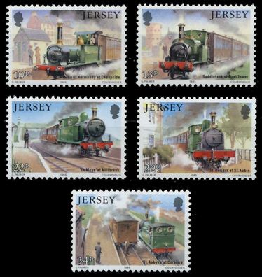 JERSEY 1985 Nr 355-359 postfrisch SE66BFE