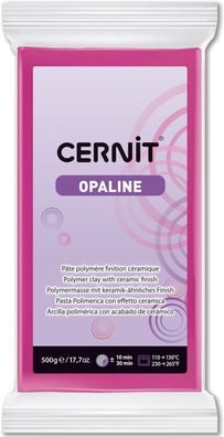 CERNIT CE0880500460C - Block Modelliermasse (Polymer) Opaline, halb transluzent, ofen