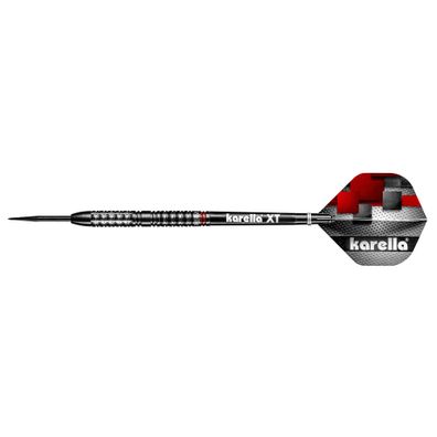 Steeldart Karella SuperDrive, schwarz, 90% Tungsten, ariante mit 24 g