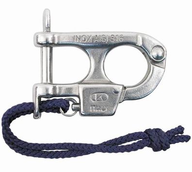 Kong Wasserski Panikhaken Edelstahl A4 59mm