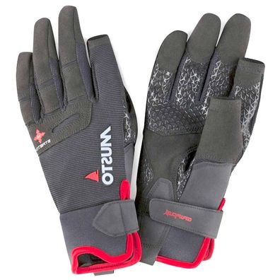 Musto Segelhandschuh Performance Glove 2.0 L/F Lang Schwarz