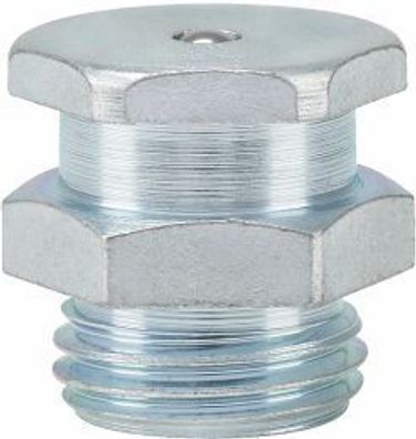 Flachschmiernippel T1/B-KØ 16, G 1/4 Zoll-VZ-SK-SW 15-SKK