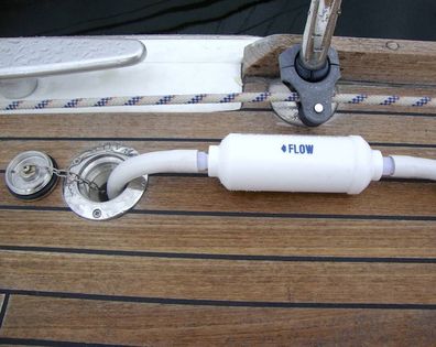 Yachticon, Schlauch Aktivkohle- Vorfilter Flow, 13mm