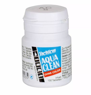 Yachticon Aqua Clean AC 5 Quick Tabletten Desinfektion von Trinkwasser