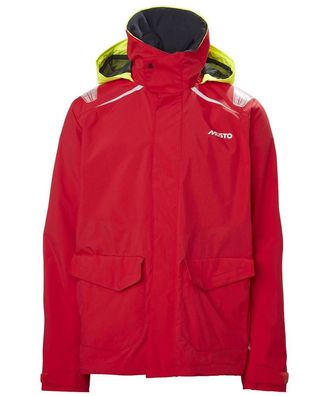 Musto Segeljacke BR1 Inshore Jacket Rot für Küste Binnen Charter