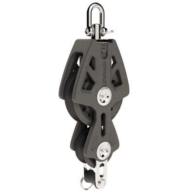 Lewmar Synchro Violinblock HF Hundsfott Rolle Flaschenzug Schwarz