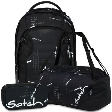 satch Match Plus Set Matchplus + Sporttasche + Schlamperbox MatpDufBsc-26, Ni