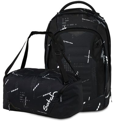 satch Match Plus Set Matchplus + Sporttasche MatpDuf-26, Ninja Matrix, Mädche