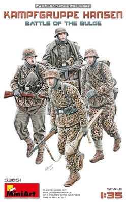 MiniArt Kampfgruppe Hansen 53051 in 1:35 Figuren 6460530510