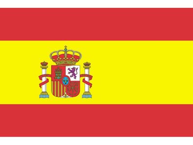 Talamex Gastlandflagge Spanien Nylon 20cm x 30cm