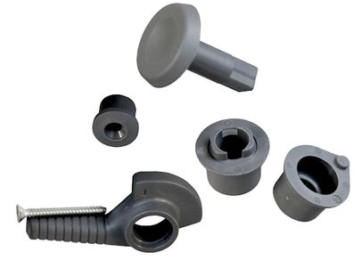 Lewmar Lukengriff Kit Grau Klein LH 360255990