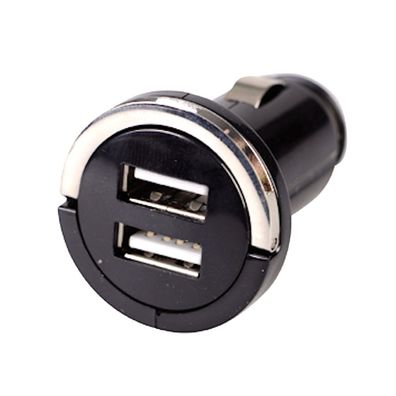 Talamex Doppel Ladeadapter 12V USB Buchse Zigarettenanzünder