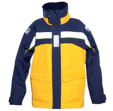 C4S Offshore Hochsee Segeljacke Crazy4Sailing Bergen Gold atmungs