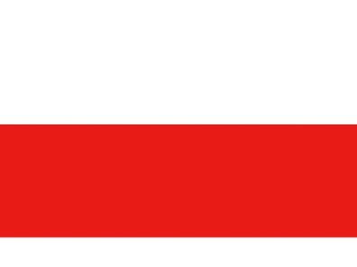 Talamex Gastlandflagge Polen 20cm x 30cm