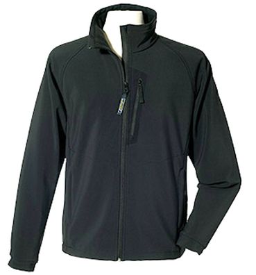 Gotop Segler Softshell- Jacke Livorno Fleece Schwarz