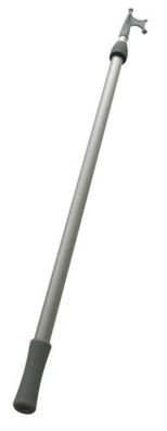 Navyline Alu- Teleskop Bootshaken schwarz 1,2m - 2m Aluminium
