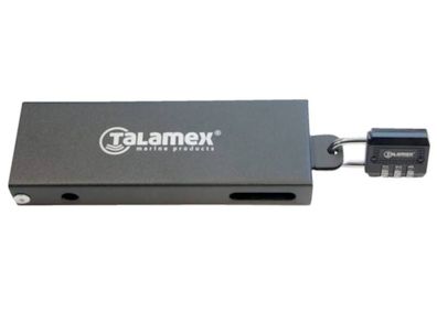 Talamex Außenborderschloß für Elektromotoren aus Stahl beschichtet