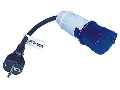 Talamex Adapterkabel Schuko CEE Schuko-Stecker + CEE Steckdose landstrom