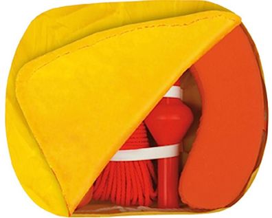 Talamex, Rettungsring Set SOLAS Lampe, Leine, Halterung, Hülle