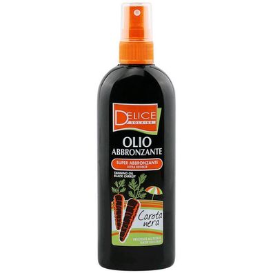 Delice Solaire Black Carrot Tanning Oil Ultra Bronze Bräunungsöl 150 ml