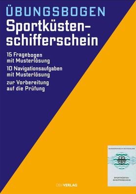 Delius Klasing SKS, Übungsbogen, Fragen, Kartenaufgaben, Sportküstenschifferschein