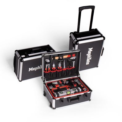 Werkzeugtrolley mit umfangreichem Werkzeug-Set