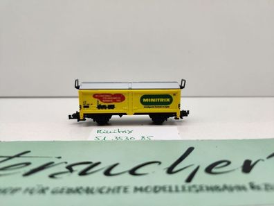Minitrix N DC 51 3530 85 Schiebewandwagen "Spielwarenmesse'85 Tis858 / DB