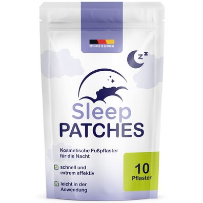 Sleep Patches | Fußpflaster für die Nacht | 10 Pflaster