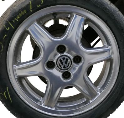 1x VW Polo 6N2 Lupo Alufelge Felge 1H0601025AE BBS Alu 6x15 ET45 2