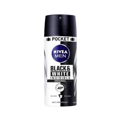 MEN BLACK & WHITE Invisible deo vapo 100 ml